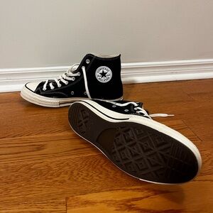 Converse Chuck 70 High Top - Black - 10 (Women’s 12)